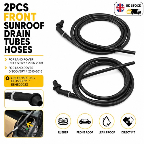 Sunroof drain hose kit for - 2x,
