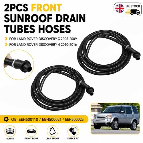 Sunroof drain hose pair - 2x,